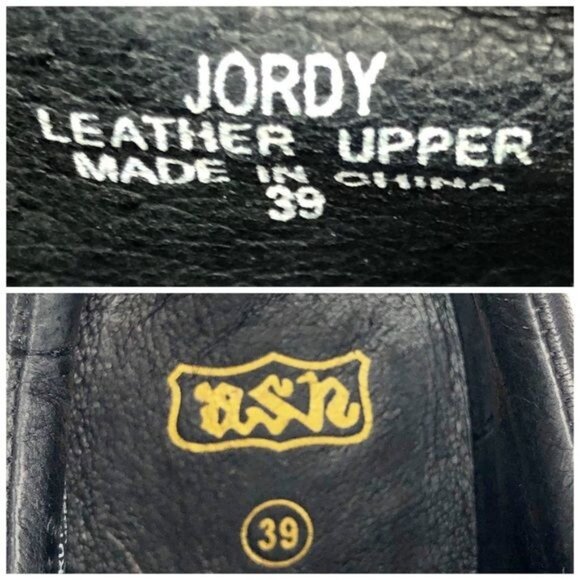 Ash Jordy black and gray Snake-Print leather platform Sneakers 6.5 - Picture 7 of 9